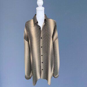 *VINTAGE* 90's Oversized Geometric Tunic